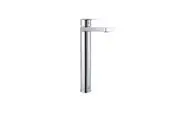 VITO BERTONI EEVA Round Basin Mixer Tap -Extended/Tall - Straight Spout - Chrome