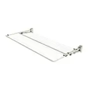 Hills Double Outdoor Folding Frame Steel Clothes Rack 26m Drying Space Surfmist