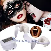 Retractable Vampire Fangs Halloween Cosplay Horror Makeup Zombie Fake Teeths
