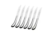 6 Piece Set Stanley Rogers Pistol Grip Steak Knife Stainless Steel Knives
