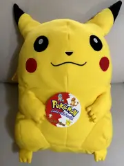 RARE VTG 1999 Pokemon pikachu cuddle pillow 22"