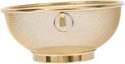 OSALADI Fine Mesh Stainless Steel Strainer Basket Kitchen Sink Strainer for Rice Cleaner Dish Drainer
