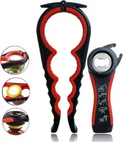 Jar Opener,Manual Can Opener, 5 in 1 Multi Function Can Opener Bottle Opener Kit