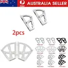 2Pcs Flip Frame Rack Home Cabinet Hollowed Shoe Shelf Hinge Hardware Accessories