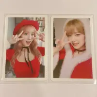 在飛比找蝦皮購物優惠-現貨 twice 2015聖誕絕版卡 Momo 定延 twi