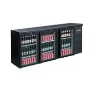 Thermaster Three Door Drink Cooler - Commercial Bar Fridges (BC3100G) - BC3100G