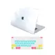 Batianda Rainbow Keyskin + 透明水晶硬殼適用於 MacBook Pro 15 A1286