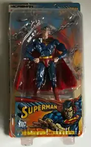 VINTAGE SUPERMAN COMIC VERSION MACHO BODY MICROMAN MICRO ACTION SERIES MA-36 MIB