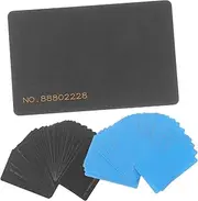 BCOATH 48pcs Poker Chips Game Study Scorecards Encourage Scorecards Chess Room Props Smooth Safe Practical Random Color