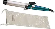 Remington Advanced Coconut Therapy Curling Tong, CI8648AU, Integrated Heat Sensor, Infused with Micro-Conditioners, 5 Temperature Settings, Effortless Styling, Blue