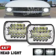 2PCS 7x6" 5x7" LED Headlights Hi/Lo Beam For Chevrolet Astro Express Cargo Van (for: Chevrolet)