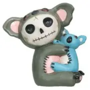 Furrybones Hugs Signature Skeleton in Koala Bear Costume with Little Koala...