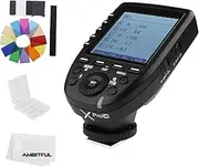 Godox Xpro-C E-TTL 2.4G High Speed Sync 1/8000s X System Flash Trigger Manual Function Large Screen Slanted Design 5 Dedicated Group Buttons 11 Customisable Functions for Canon EOS Cameras