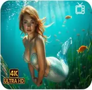 Mermaid Screensaver App – Relax Ocean & Fantasy Mermaid Themes | HD Animated Display for Fire Tablets & Android Devices