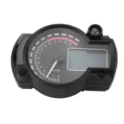 12v Waterproof LCD Display Motorcycle Digital Speedometer Odometer Tachometer