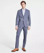 Kenneth Cole Reaction Men's Slim-Fit JACKET COLOR BLUE SIZE 42R NEW
