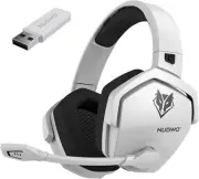 NUBWO G06 Dual Wireless Gaming Headset with Microphone for PS5 PS4 PC - 23ms ...