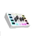 FIFINE Gaming USB Mixer With 4-Channels/XLR Microphone Interface/RGB, Sound mixe