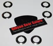 Gibson Les Paul Tuner Ferrule Washer Set Kluson Deluxe Nickel Guitar Parts SG N