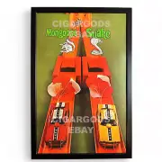 Hot Wheels Redlines Poster Mongoose & Snake 11”x 17” Vtg Drag Racing Funny Cars