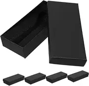 [WOOVEEWIND] 5pcs Box Portable Watch Display Case for Men Compact Travel Organizer with Sturdy Protection for Storing and Showcasing Watches Minimalist Design for Travel Convenience
