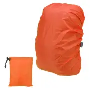 30-40L Backpack Rain Cover with Drawstring Bag, M, Orange