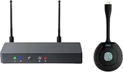 Wireless Transmitter and Receiver 2K Wireless HDMI Display Adapter HDMI Dongle for Laptop, PC, i-Phone, i-Pad, Tablet,Window, macOS, Linux to TV/Projector/Monitor