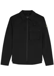 Belstaff Castmaster Logo Shell Overshirt - Black - M M