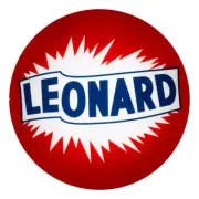 Single Leonard 13.5" Gas Pump Lens (G373)