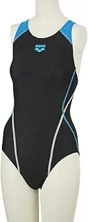 FINA Approved: Arena ARN-2051W Women's Race Swimsuit, Aqua Racing, Safe Back (Wear and Straps), for Beginners to Top Swimmers
