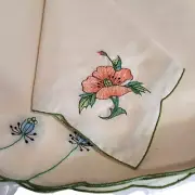 Napkin & Placemat Set of 8 Linens Poppy or Villeroy & Boch Amapola 4pcs each