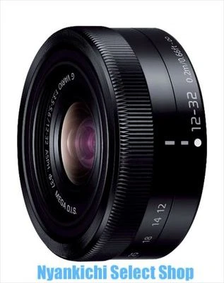 Panasonic LUMIX G VARIO 12-32mm F3.5-5.6 ASPH./MEGA O.I.S lens Black from Japan