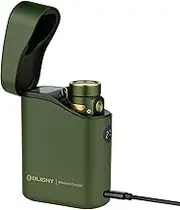 OLIGHT Baton4 Premium Edition Compact Handheld Torch Max 1300 Lumens with Charging Box Pocket-Size for Household and Mountaineering (OD Green)
