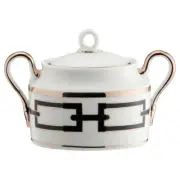 NEW Richard Ginori Catene Sugar Bowl Nero 12ml