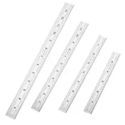 Steel Rulers6 8 12 14 inch Stainless Steel Metal Ruler Straight Edge Ruler Pa...
