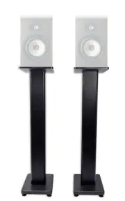 (2) Rockville 36” Studio Monitor Speaker Stands For Focal Shape 50 Monitors