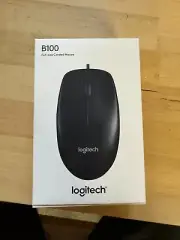 Corded Mouse Logitech B100