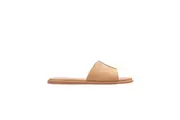 Womens Clarks Karsea Mule Slides Light Tan Suede Sandals Slip On Shoes