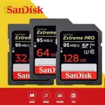 SANDISK SDHC SD 卡 SANDISK EXTREME PRO 32GB 64GB 128GB 95MB S