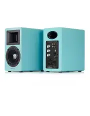 [AirPulse] A80 Hi-Fi Active Bookshelf Speaker Sound System in Blue