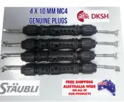4 Pairs Genuine 10 MM MC4 Solar PV DC IP67 Cable Connectors male and female