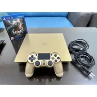 在飛比找蝦皮購物優惠-PS4 CUH-2017A 仁王 500GB金色主機同捆組