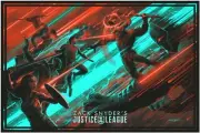 Zack Snyder's Justice League Variant Art Print - Juan Ramos - Bottleneck Gallery