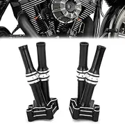 For Harley Pushrod Lifter Block Covers Gauge CNC Twin Cam Electra Glide Ultra Classic Road Glide softail Fat Boy FLSTF Dyna Super Glide 07-14