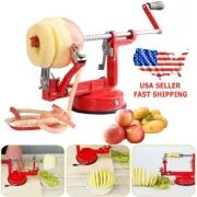 3 in 1 Apple Pear Peeler Slicer Manual Potato Cutter Parer Fruit Dicer Kitchen