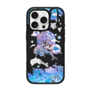 iPhone 16 Pro Impact Ring Stand Case MagSafe Compatible THE CAT FROM THE SEA BY MOND KIM
