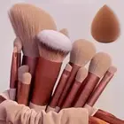 13pcs Professional Makeup Brush Set Soft Fluffy Blush Powder Brush Foundation