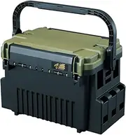 Meiho VS-7090N Green Two-Tone Size: W17.3 x D11.5 x H11.5 inches (440 x 293 x 293 mm) (same size as bucket mouth BM-5000)