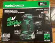 Metabo HPT WH18DC 18V 1/4" Cordless Triple Hammer BOLT Impact Driver Next Gen
