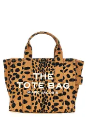 [Marc Jacobs] Marc Jacobs-The Cheetah Canvas Small Tote Borse A Mano Multicolor-Donna OS